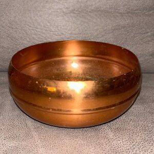 Elegant Copper Bowl - Home Accents Decor